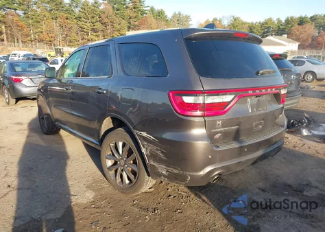 2018 Dodge Durango Gt Awd from USA, damaged, VIN 1C4RDJDG5JC346201